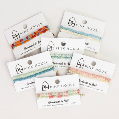 2 Strand Beaded Pull Bracelet - Southern Sassy Boutique