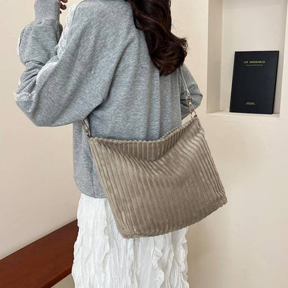 Corduroy AZTEC Guitar Shoulder Strap Tote Bag