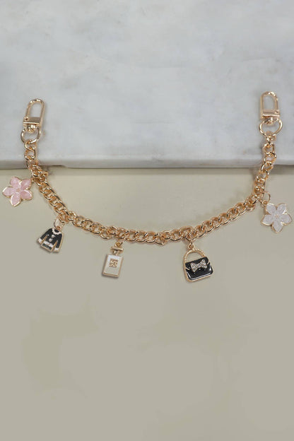 BAG CHARM-CHAIN TOP BAG FLOWER PERFUME