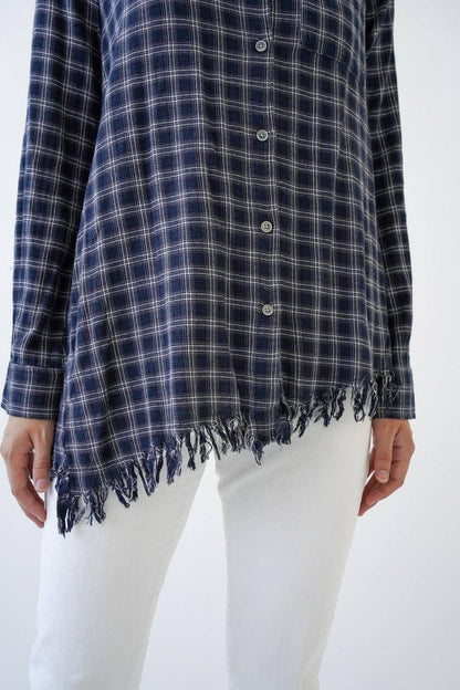 Plaid Flannel Shirt - Southern Sassy Boutique