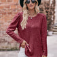 Soft Ribbed Knit Puff Sleeve Top