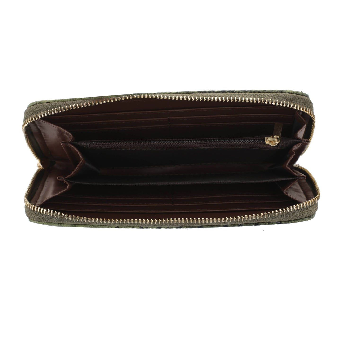 Ostrich & Croc Embossed Hobo Set w/ Wallet