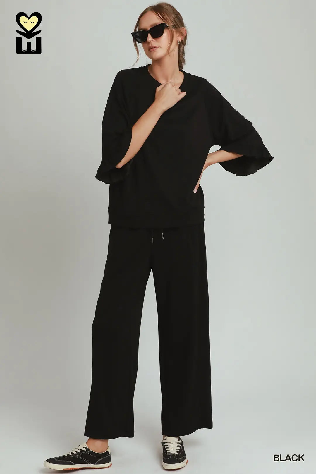 Luxe Knit Wide Leg Pants