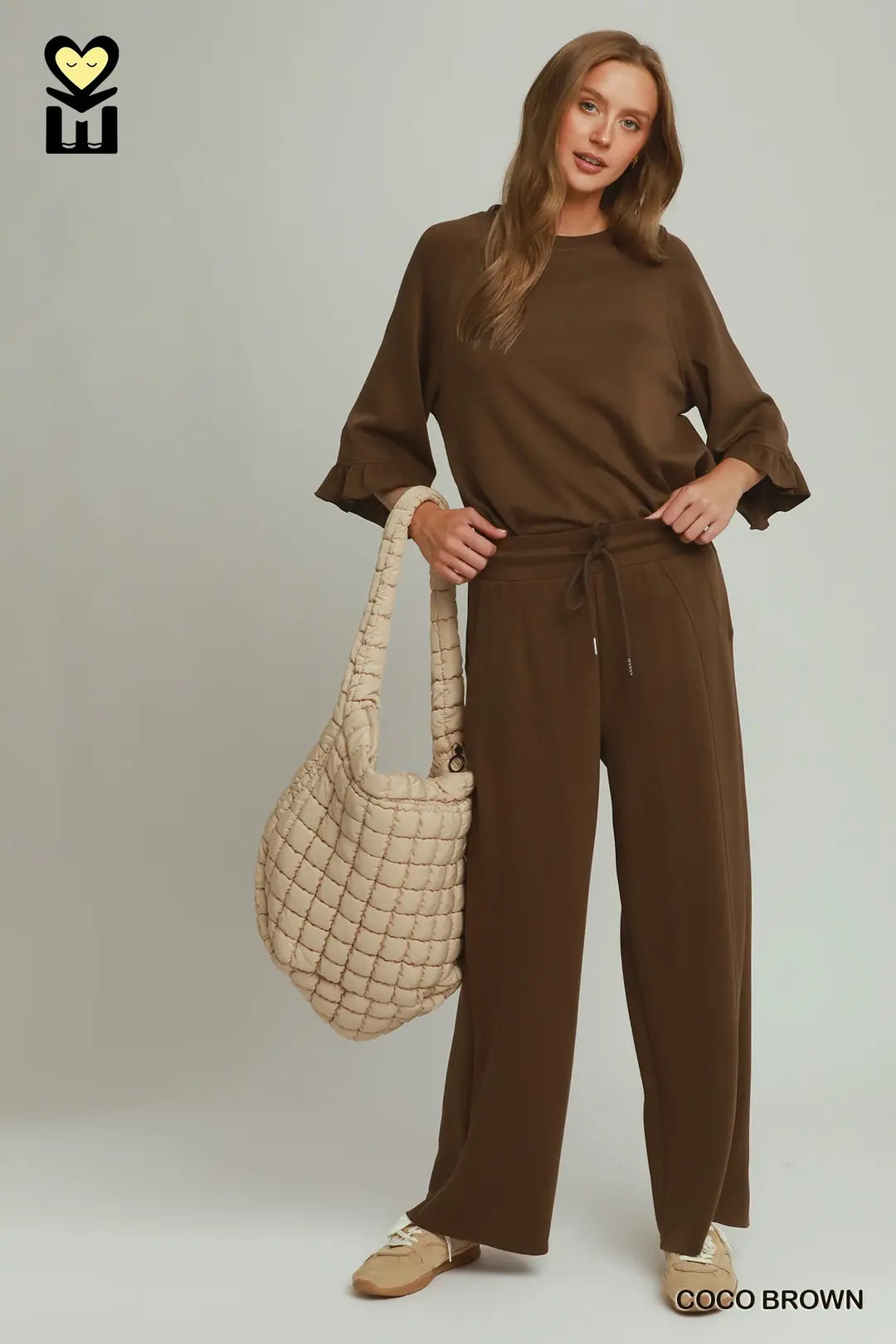 Luxe Knit Wide Leg Pants