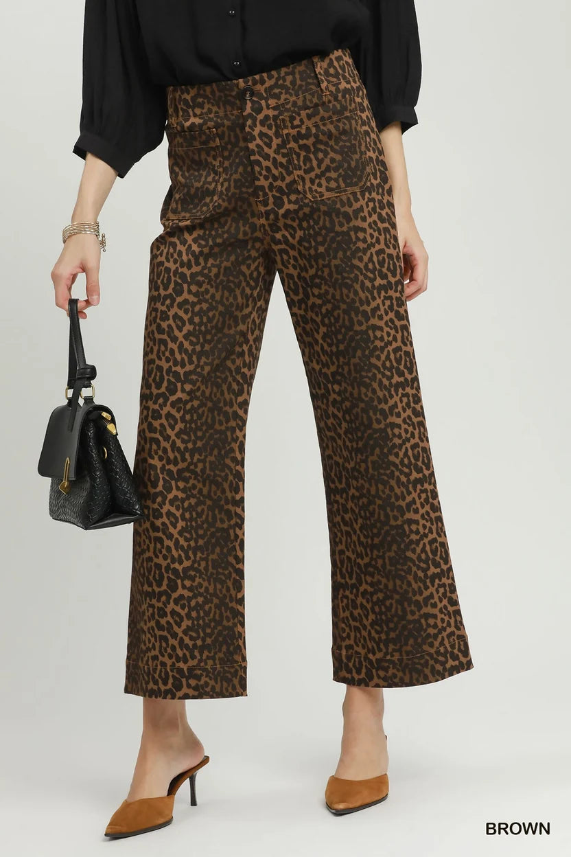 Leopard Print Pants