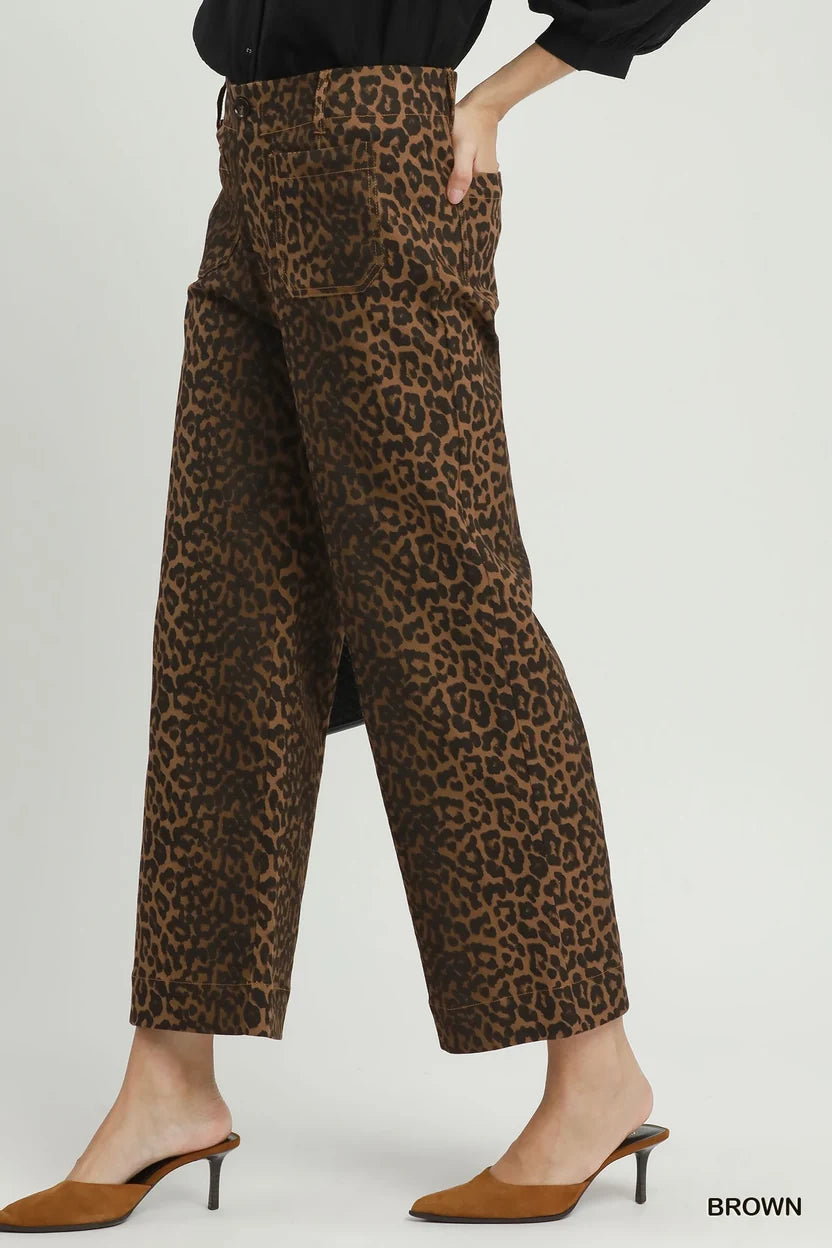 Leopard Print Pants