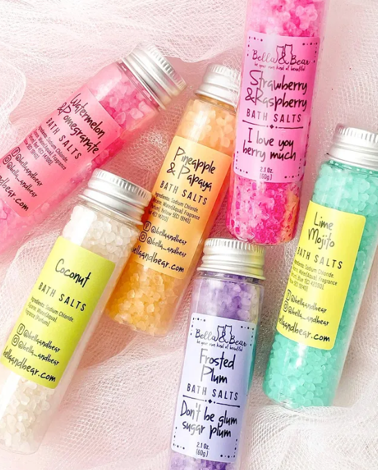 Paradise Fruits Bath Salts Gift Set | Women| Teens
