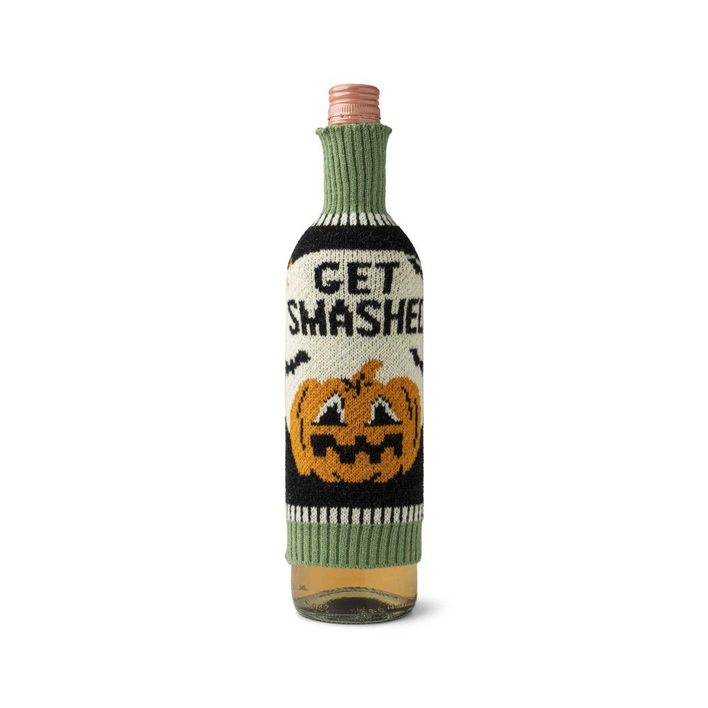 Halloween Witching Hour Wine Bottle Sweaters