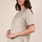 Solid Casual Knit Top with Patch Pocket