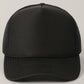 Solid Color OTTO 5-Panel Foam Mesh Back Trucker Hat