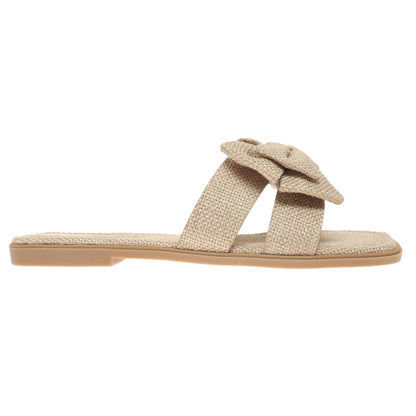 Empress Pierre Dumas Bow Tie Flat Sandal