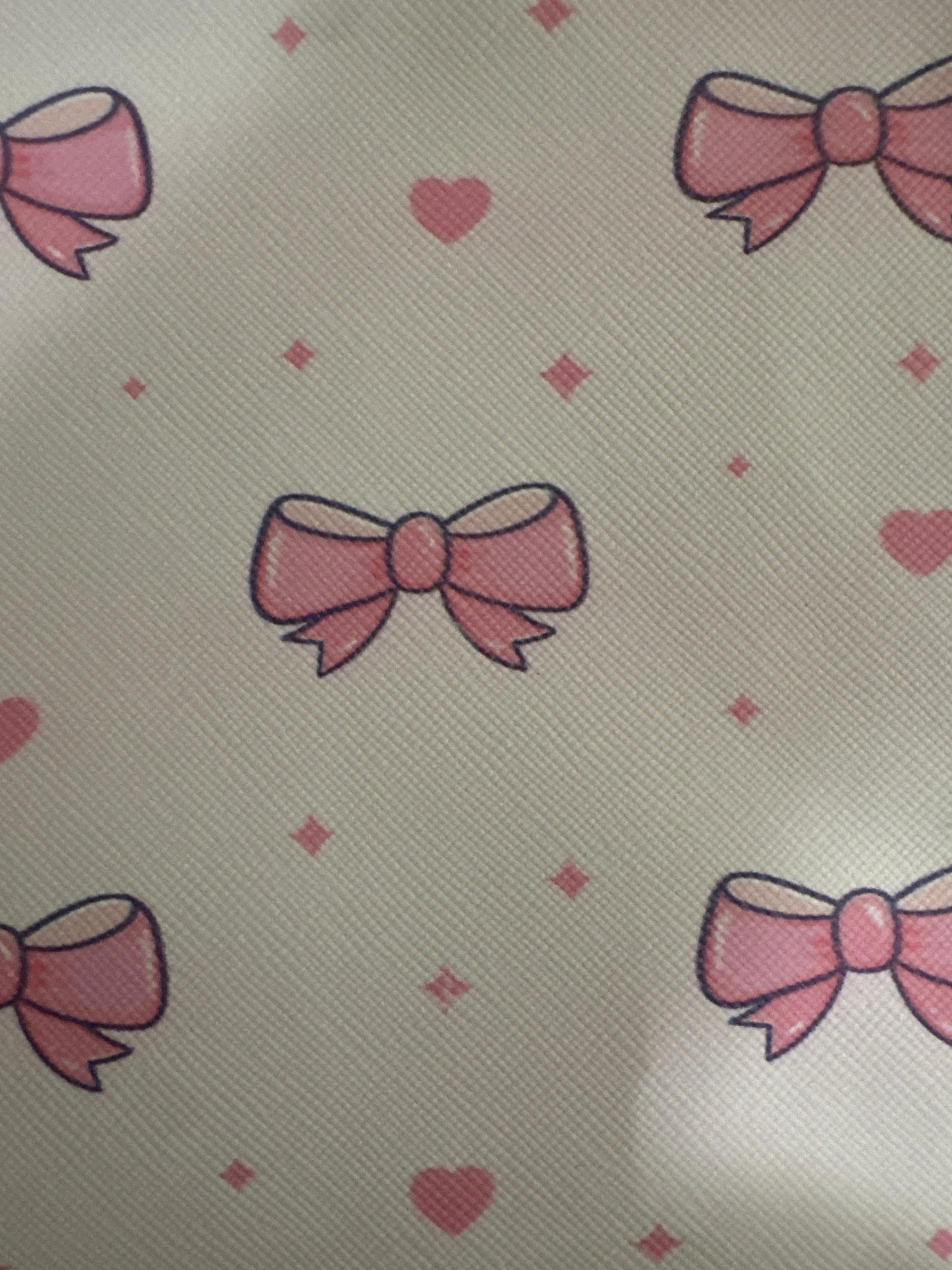 Adorable Bow Theme Coin Purse with Key Ring