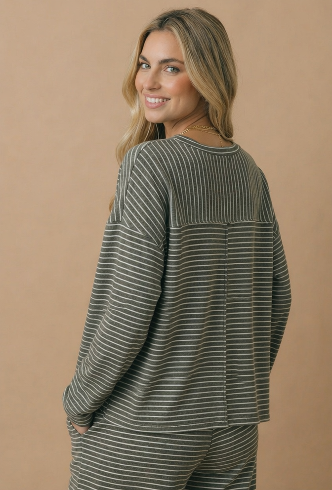 Oversized French Terry Top