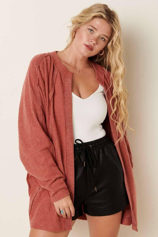 DOLMAN SLEEVE CARDIGAN - Southern Sassy Boutique