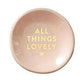 Ceramic Ring Dish & Earrings - All Things Lovely
