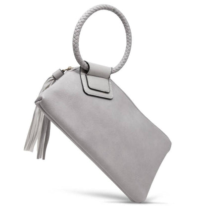 Soft Vegan Leather Wristlet/Clutch