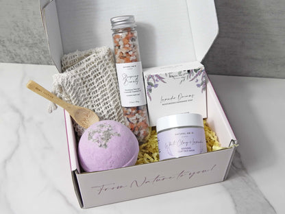 Spa Bath Body Gift Set| Natural Skincare Gift Set Cozy