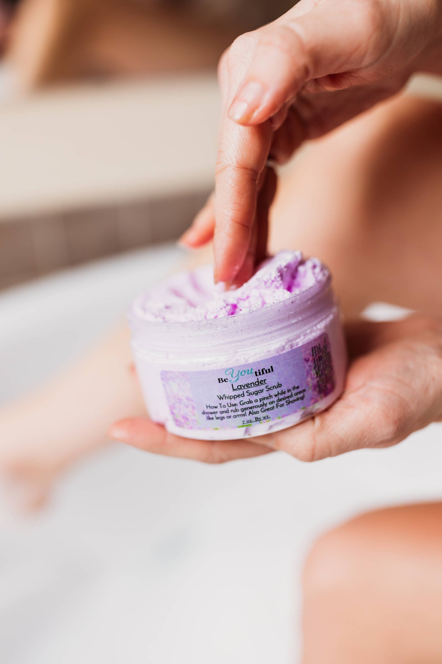 Whipped Sugar Scrubs