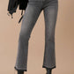 High Rise Crop Boot Denim