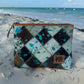 Western Cowhide Makeup Bag Travel