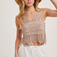 CROCHET LACE TANK