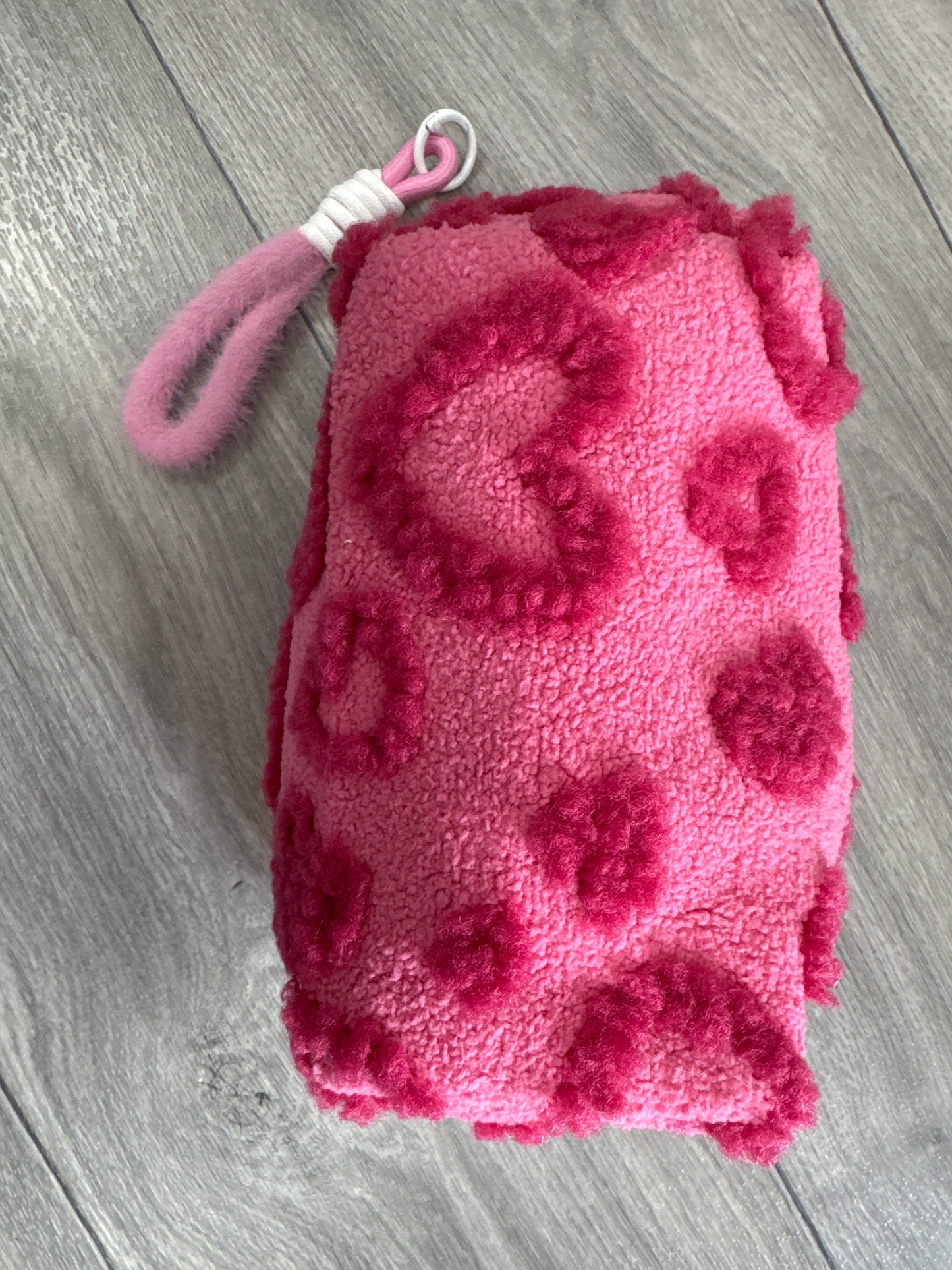 Heart Cosmetic Bag with Key Chain