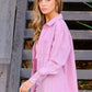 High Luxury Embellished Sparkle Stone Stripe Jacket
