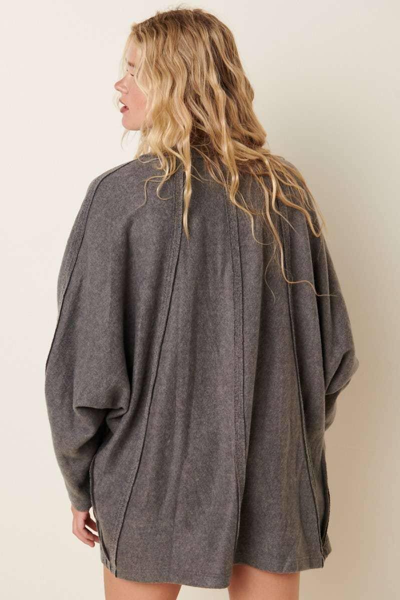 DOLMAN SLEEVE CARDIGAN - Southern Sassy Boutique