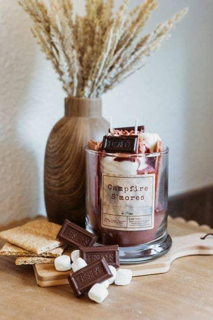Campfire S'mores Dessert Candle - Southern Sassy Boutique