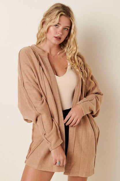 DOLMAN SLEEVE CARDIGAN - Southern Sassy Boutique
