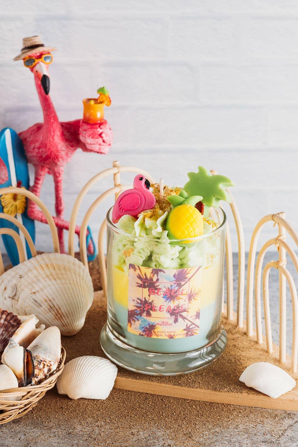 Beach Please Dessert Candle - Southern Sassy Boutique