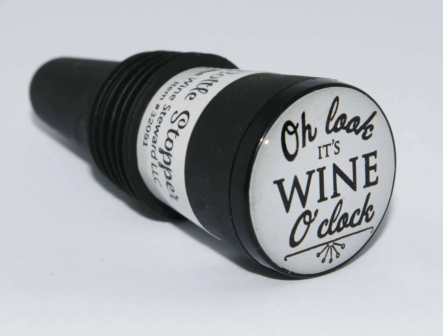 Oh Look it's Wine O'clock Bottle Stopper - Southern Sassy Boutique