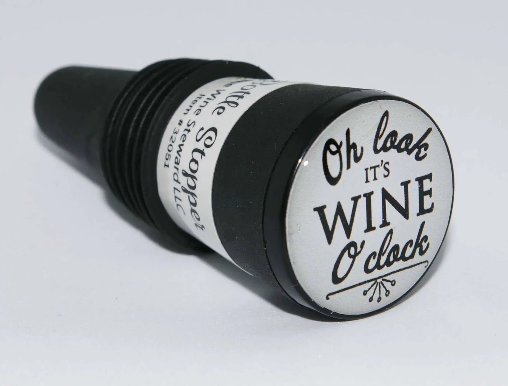 Oh Look it's Wine O'clock Bottle Stopper - Southern Sassy Boutique