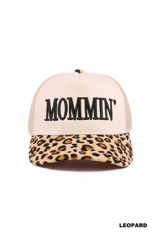 Mommin' Two Tone Mesh Snapback Hat
