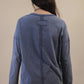 Mineral Washed Casual Knit Top