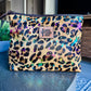 Western Cowhide Makeup Bag Travel