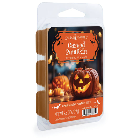 2.5 oz Wax Melt Carved Pumpkin Limited Edition Halloween 