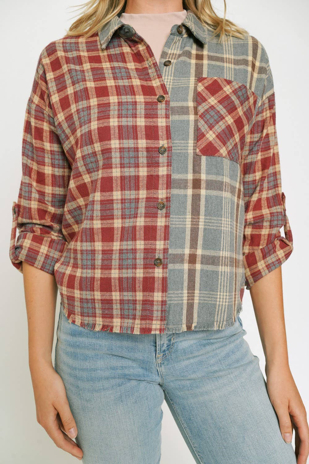 Checker & Plaid Shirt