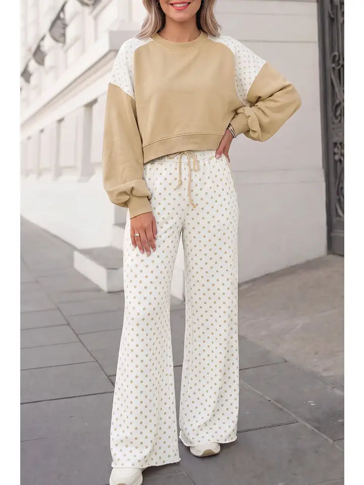 Polka Dot Patchwork Set