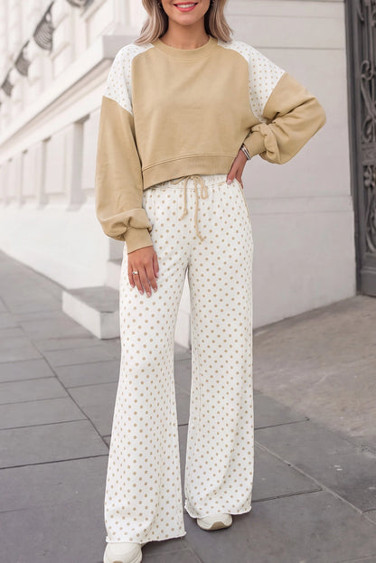 Polka Dot Patchwork Set
