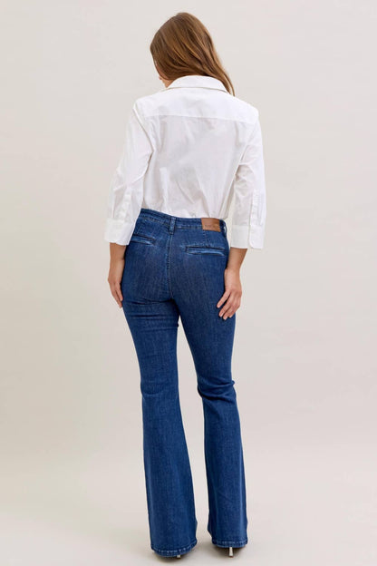 HW Flare With Patch Pockets