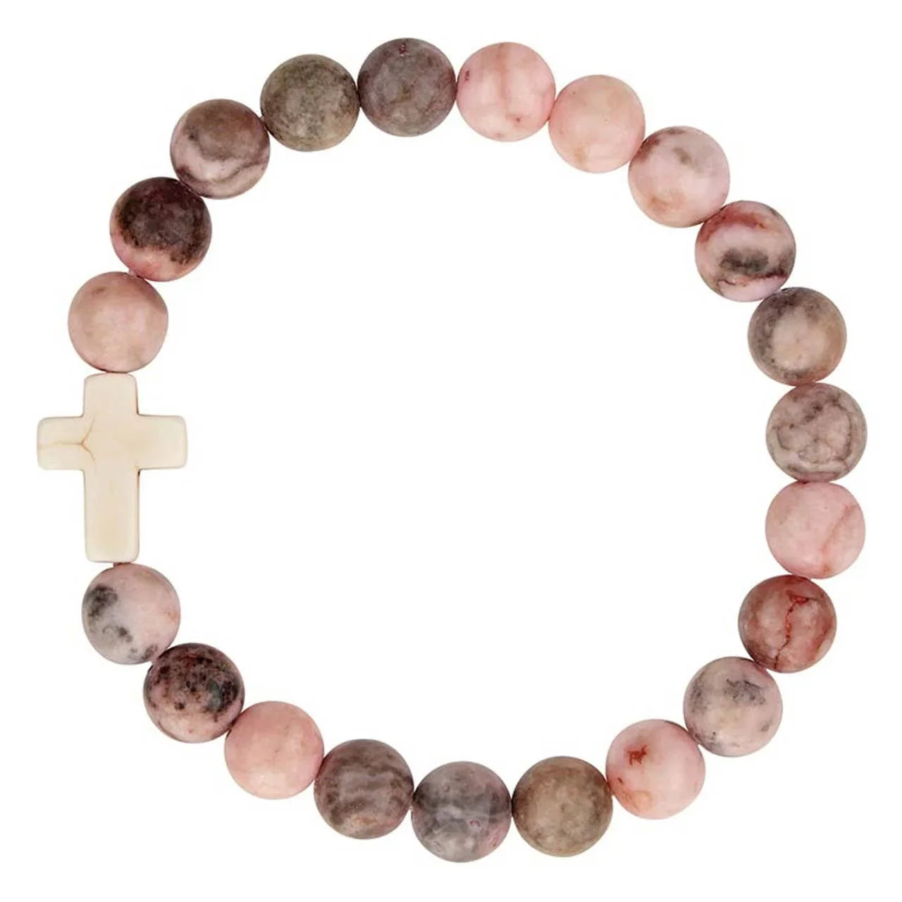 Stone Cross & Bead Bracelets - Southern Sassy Boutique