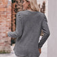 Soft Ribbed Knit Puff Sleeve Top
