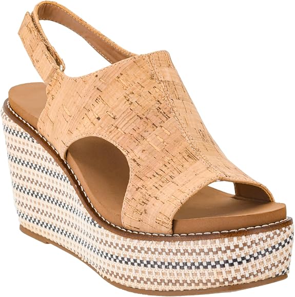 Corkys- Freddie Cork Wedge Sandals
