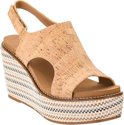 Corkys- Freddie Cork Wedge Sandals