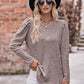 Soft Ribbed Knit Puff Sleeve Top