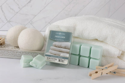 2.5oz Wax Melt Fresh Linen - Southern Sassy Boutique