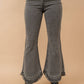 Destressed Bottom Edge w/ Rhinestone Jeans