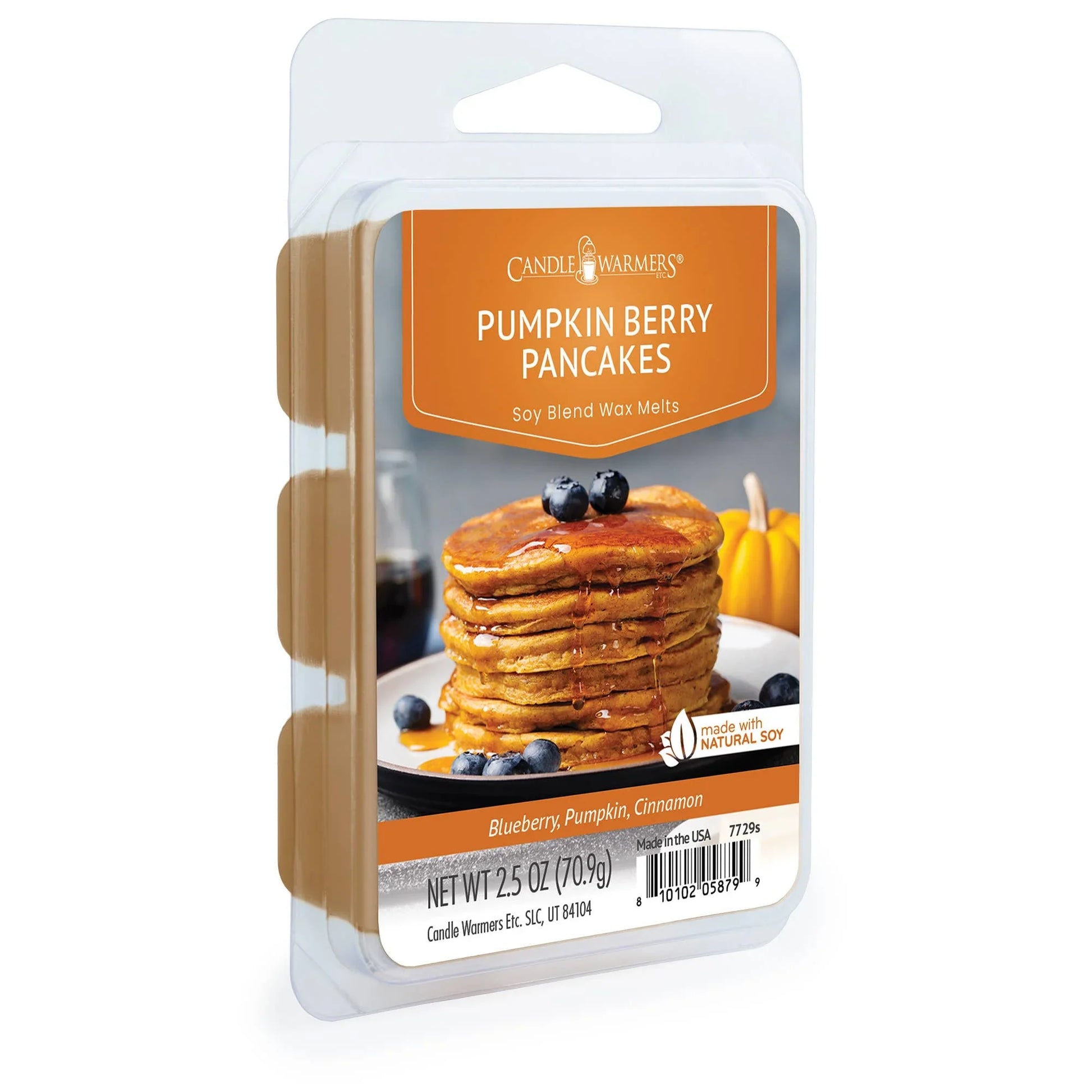2.5 oz Wax Melt Pumpkin Berry Pancakes - Southern Sassy Boutique