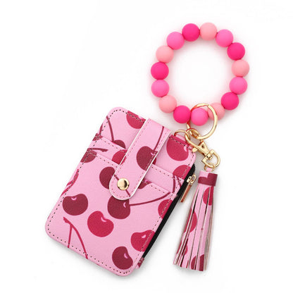 Print Card Holder Bracelet Keychain